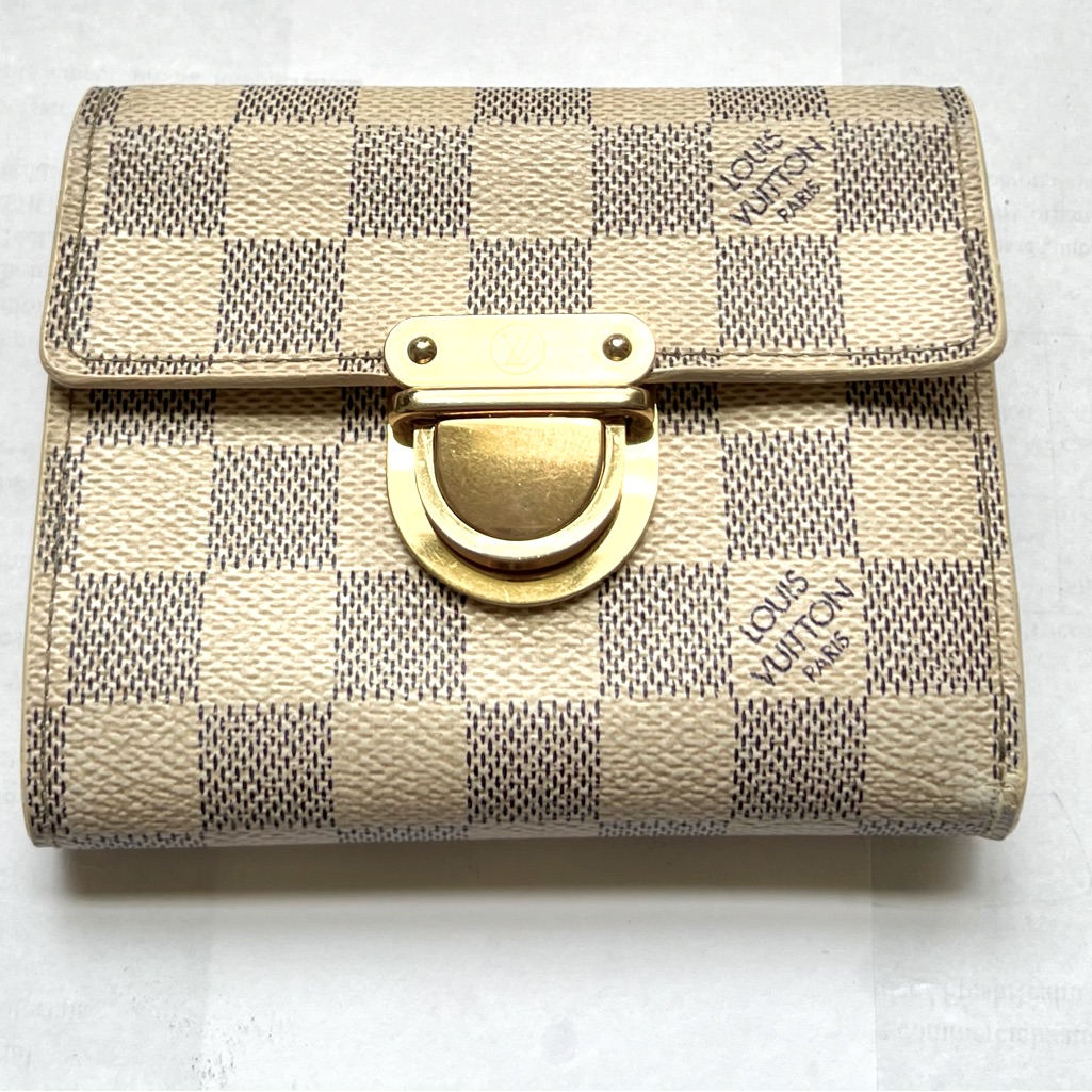 Louis Vuitton Damier Azur Koala Wallet